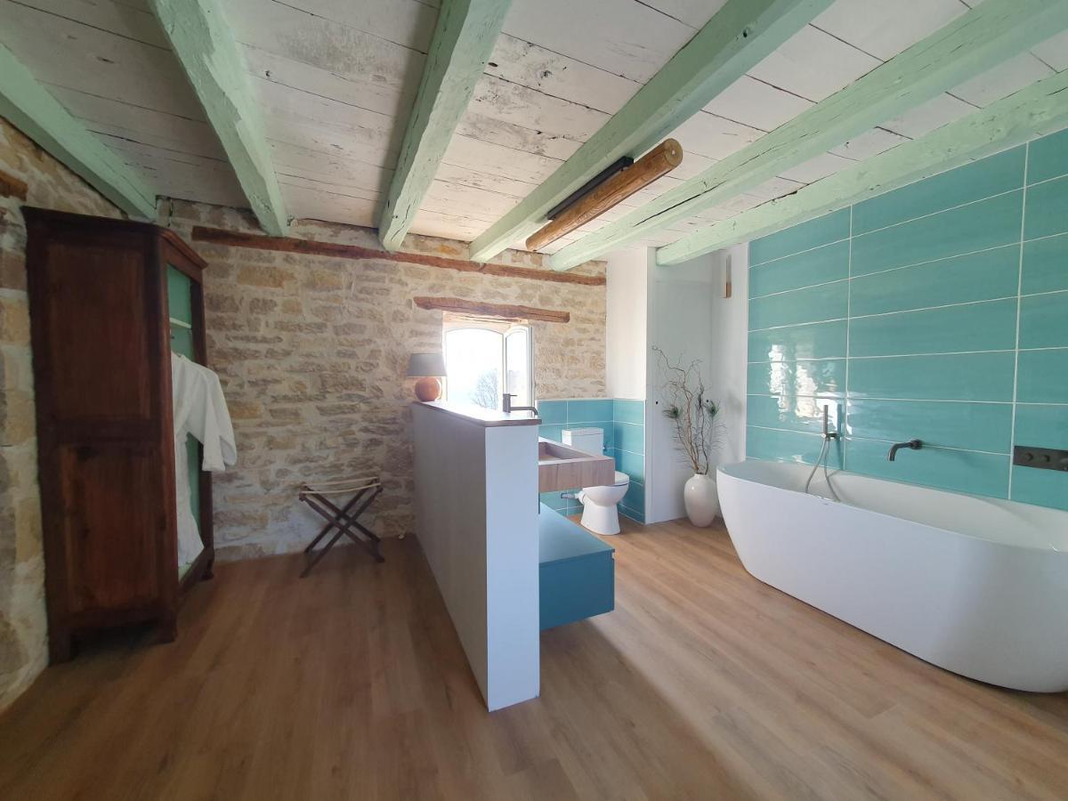 Les Pierres Lotoises - Chambre Dhotes Le Pigeonnier Reilhaguet Exterior foto